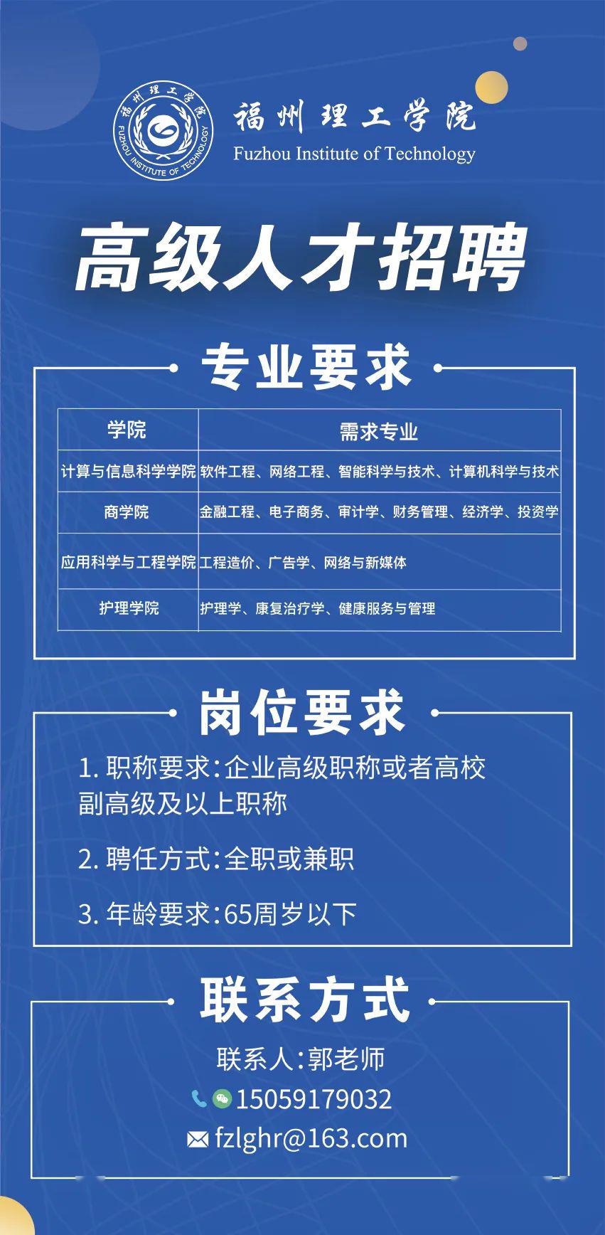 福州人才网最新招聘信息网